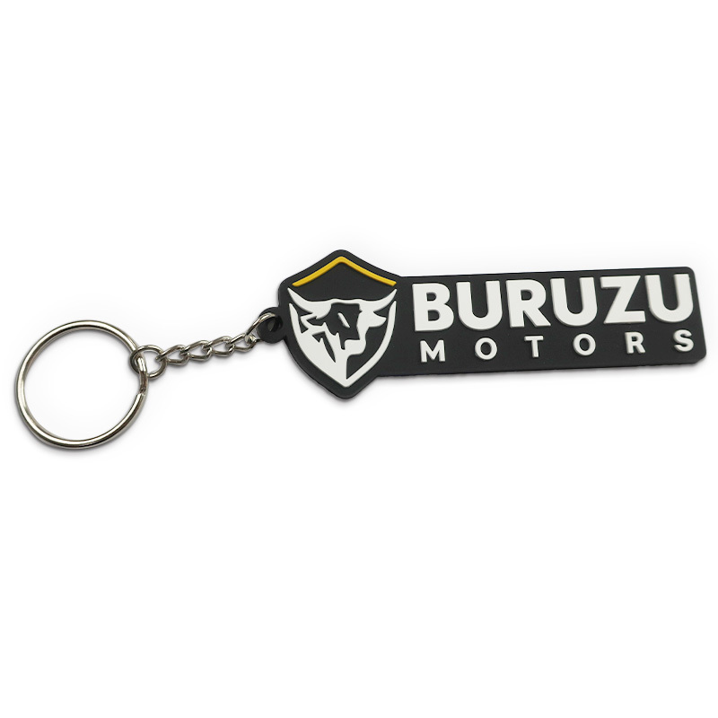 Fashion Promotional Key Ring Rubber Key Chains Custom logo Silicone Keychain Soft Pvc Keychains