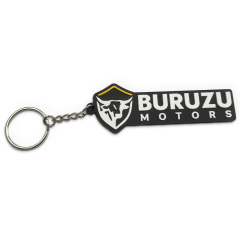 Fashion Promotional Key Ring Rubber Key Chains Custom logo Silicone Keychain Soft Pvc Keychains