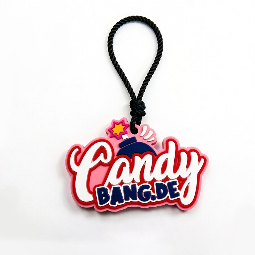 Wholesale Customized Oem Custom No Minimum logo Bag Charm Silicone Rubber Hard Pvc Keychain Custom