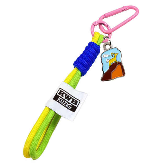 Wholesale Bulk Cute Mobile Phone Charm Rope Keychains Woven 2026