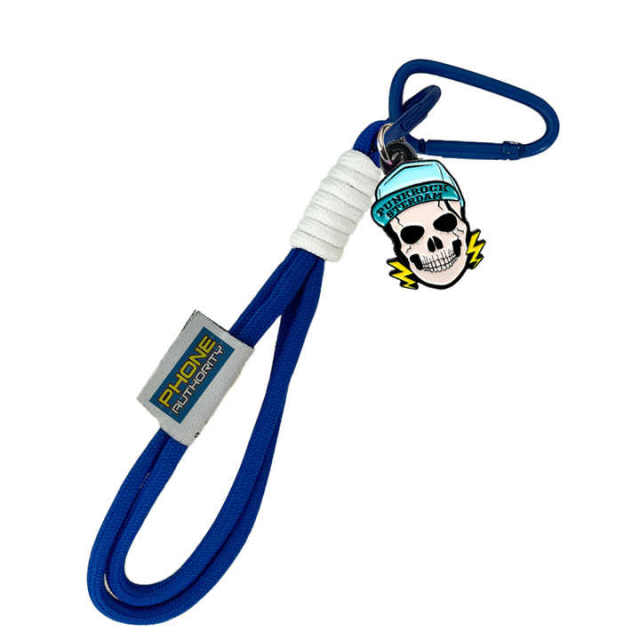 Unique Custom logo Polyester Short Wrist Strap Key Chain Lanyard Promotional Carabiner with Printed logo