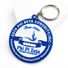 Custom Pvc Keychain Personalized Words Cartoon Key Ring Fashion Letter Key Holder Decorative Pendant Fit Women Car Keys Chain