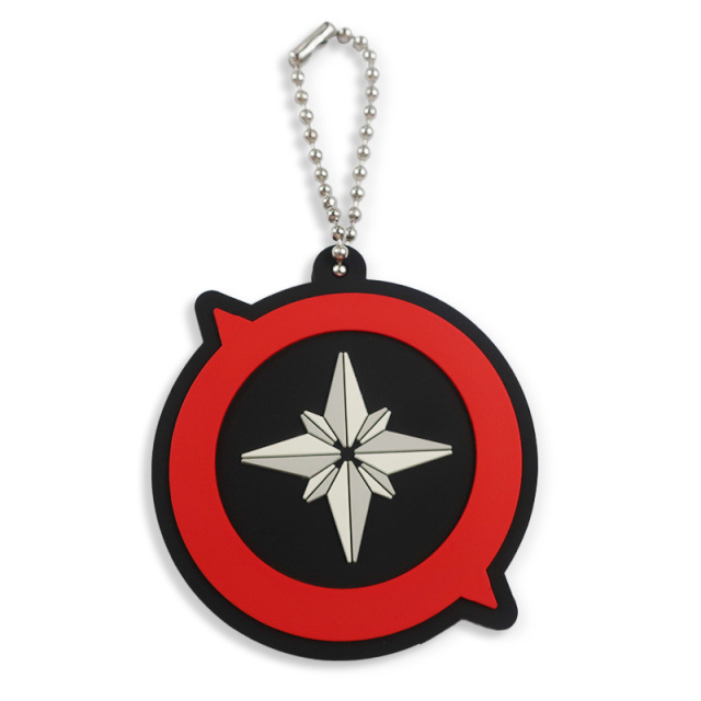 Promotional Rubber Key Chains Accessories Luxury Custom logo Pvc Silicone Keychain Charms
