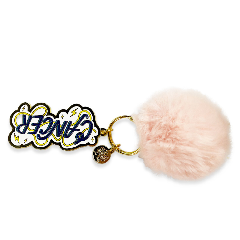 Pom Fur Ball Keychains Pompom Puff Heart with Balls Bulk Faux Fluffy Furry Fluff Furball Real Poms rainbow Puffballs Keychain