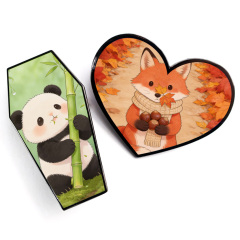 Cute Custom Size 32mm Printed logo Photo cat Fridge Magnets Picture Set