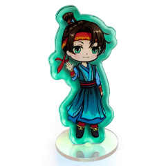Custom Printed Promotion Acrylic Plastic Keychain Charms Double Sided Kpop Idol Acrylic Standee for Fans