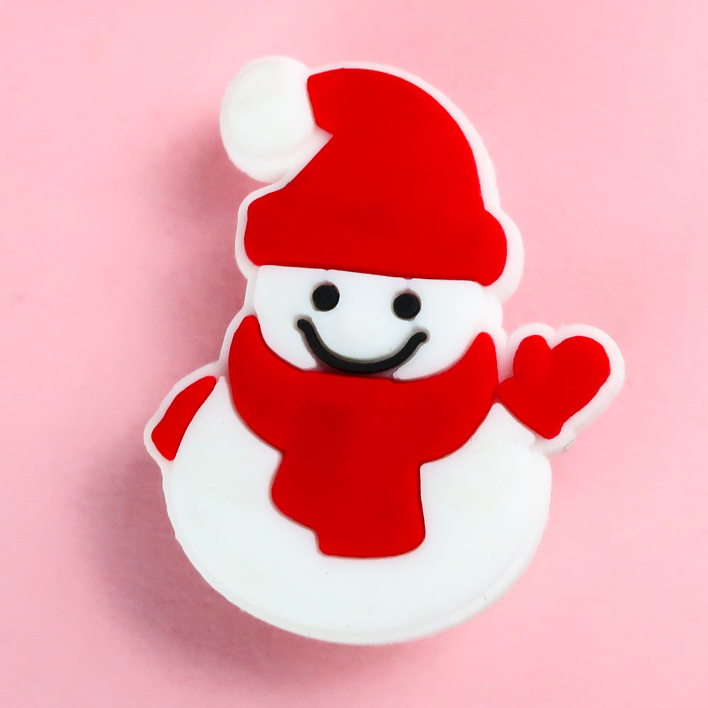 Cheap Custom Festive Style Magnetic Hat Christmas Ornaments Gift Mini Silicone Rubber Pvc Fridge Refrigerator Magnet