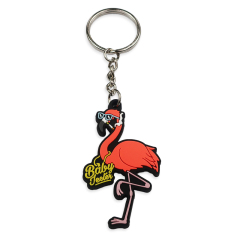 Fashion Promotional Soft Pvc Personalized Custom Silicone Rubber Animal Keychain