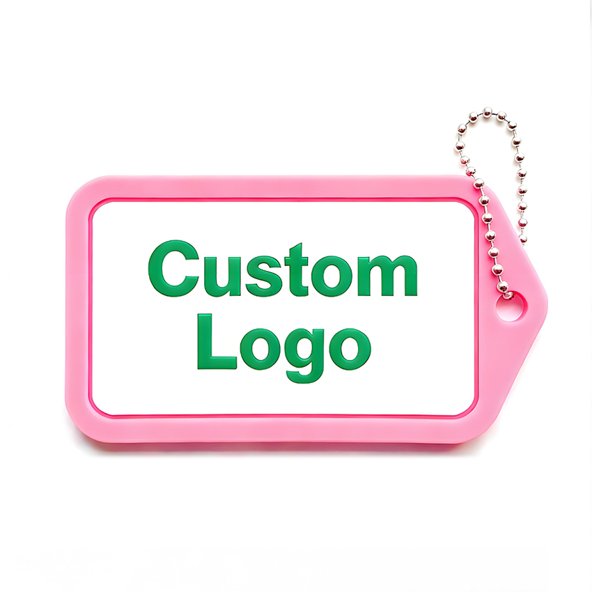 Free Designer Membership Qr Printable Key Chain Rectangle Decorative Rubber Keyring
