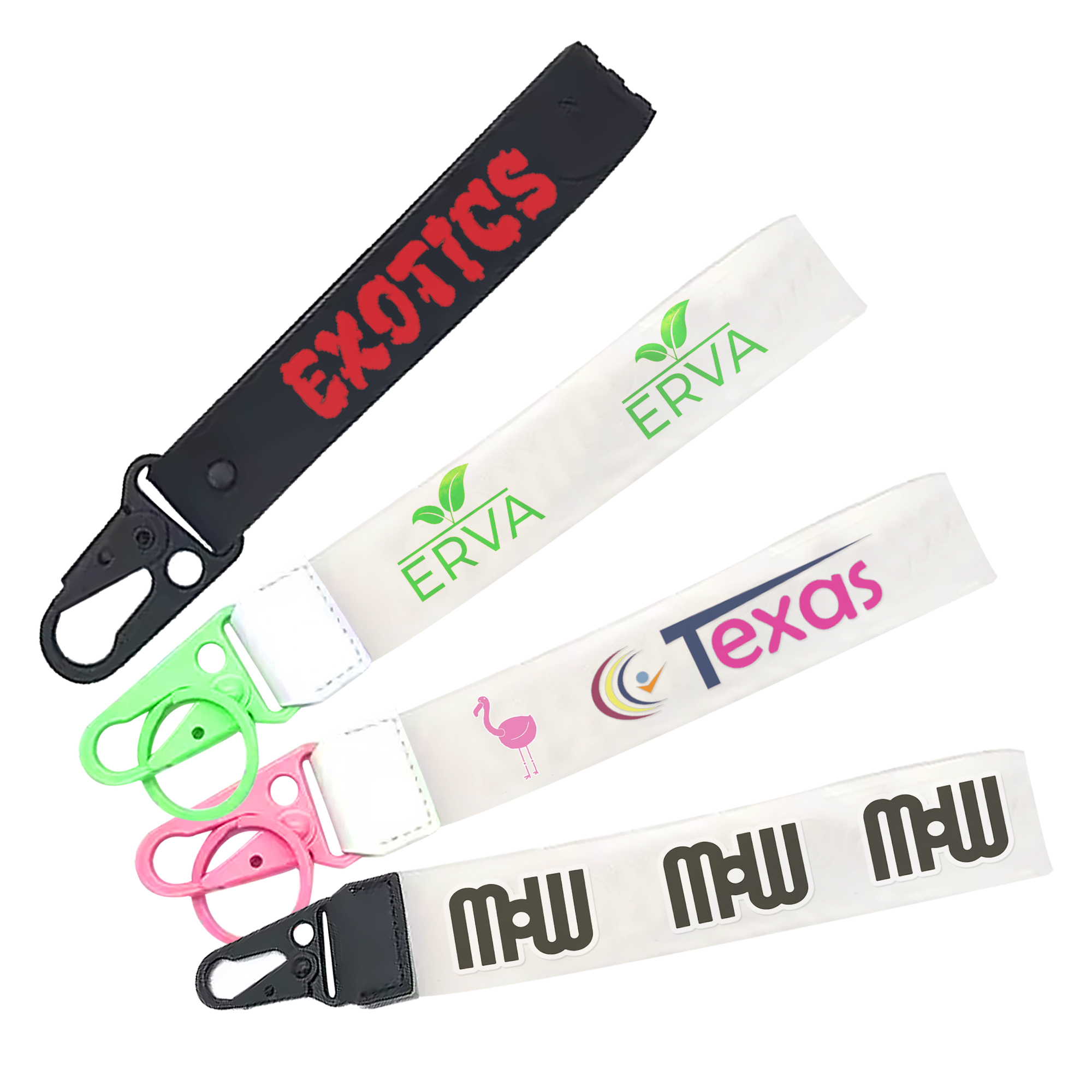 Cheap Free Design Pvc Silicone Motorcycle Wrist Lanyards Striped Keychain Wrist Strap with logo