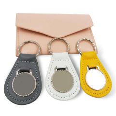 Factory Design Custom logo Luxury Man Cute Metal Keyring Sublimation Blank Car Key Chain Keychain Leather