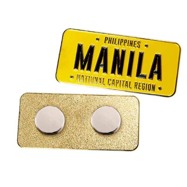Factory Oem Alloy Polish Clothing Branded Hardware Fridge Magnet Maker Set with logo