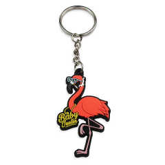 Fashion Promotional Soft Pvc Personalized Custom Silicone Rubber Animal Keychain