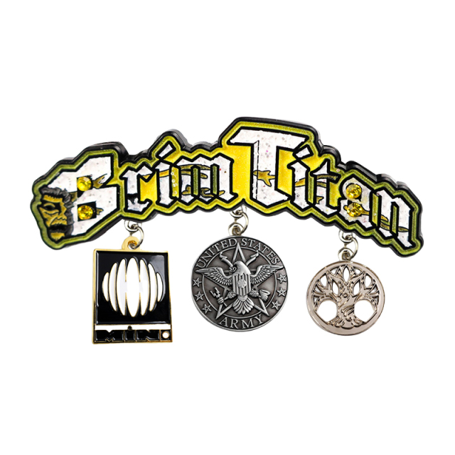 Wholesale Souvenir Alloy Diy Personalised Enamel Fridge Magnets Custom logo Design Refrigerator Magnet Pendant