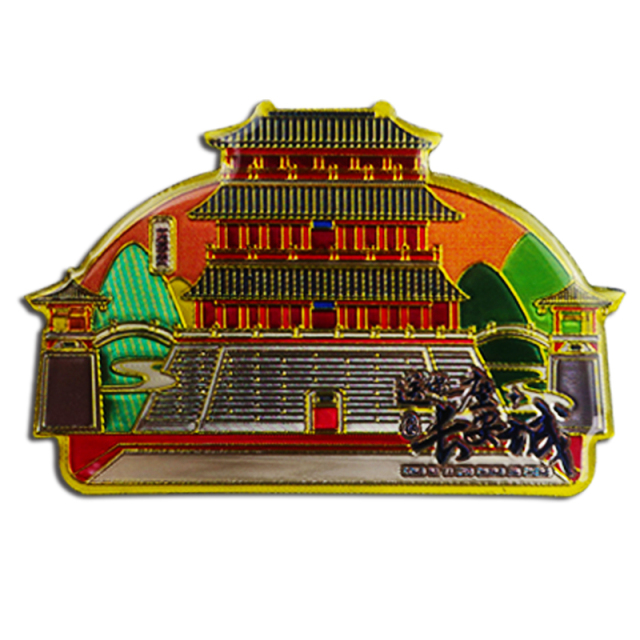 Cheap Custom Design Refrigerator Magnet Customized Souvenir Metal Fridge Magnets Stickers