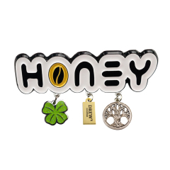 Wholesale Souvenir Alloy Diy Personalised Enamel Fridge Magnets Custom logo Design Refrigerator Magnet Pendant