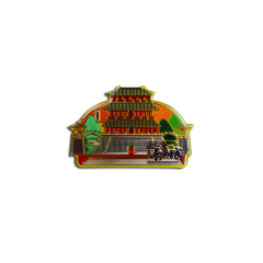 Cheap Custom Design Refrigerator Magnet Customized Souvenir Metal Fridge Magnets Stickers