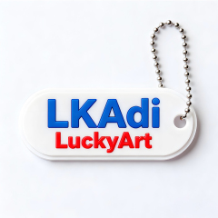 Free Designer Membership Qr Printable Key Chain Rectangle Decorative Rubber Keyring