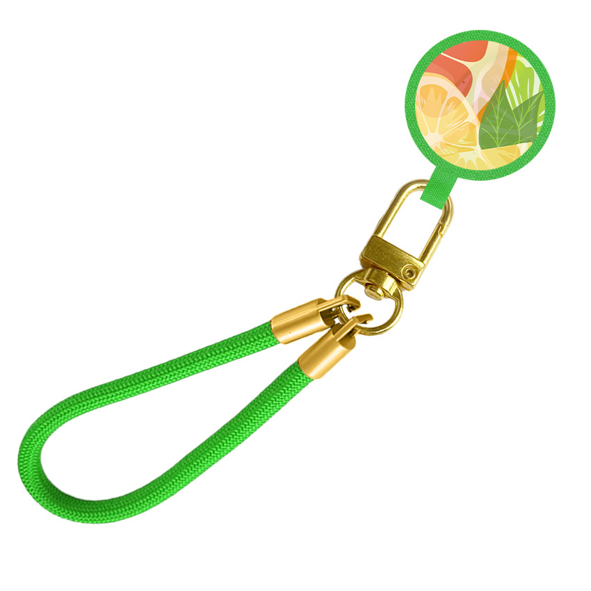 Personalised logo Adjustable Nylon Wrist Strap Waterproof Phone Lanyard String Rope