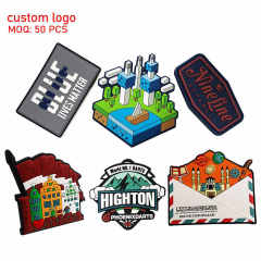 Wholesale Custom logo Embossed Tool Beach Rubber Flat Fridge Magnet Supplier for Sale