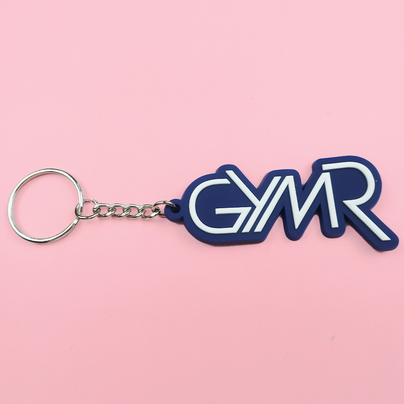 Fast Custom Quote Handbag Pvc Material Cartoon Keychain with Strap