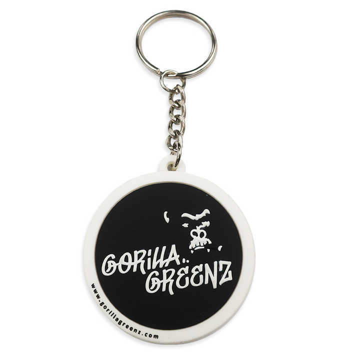 2026 Popular Custom logo Personalized Design Pvc Rubber Keychain Custom Silicone Flexible Pvc Keychain