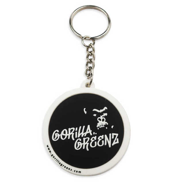 2026 Popular Custom logo Personalized Design Pvc Rubber Keychain Custom Silicone Flexible Pvc Keychain