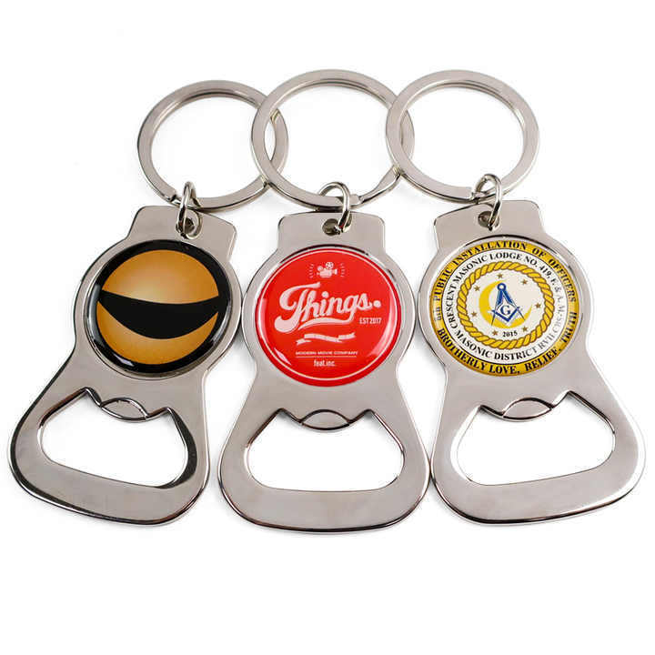 Cheap Bulk Custom Keyring Bottle Opener Key Chain Bottle Opener Metal Blank Bottle Opener Keychain