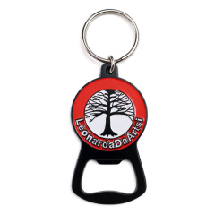 Custom logo Magnetic Sublimation Metal Key Chain Keyring Stainless Steel Beer Bottle Opener Keychain