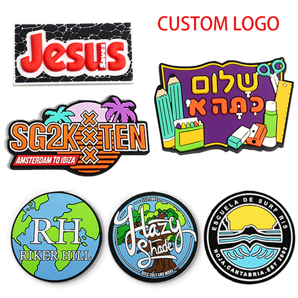 China Custom logo Home Decoration Accessories Gifts Pvc Cartoon Silicone Rubber Fridge Magnets Decorative Souvenir