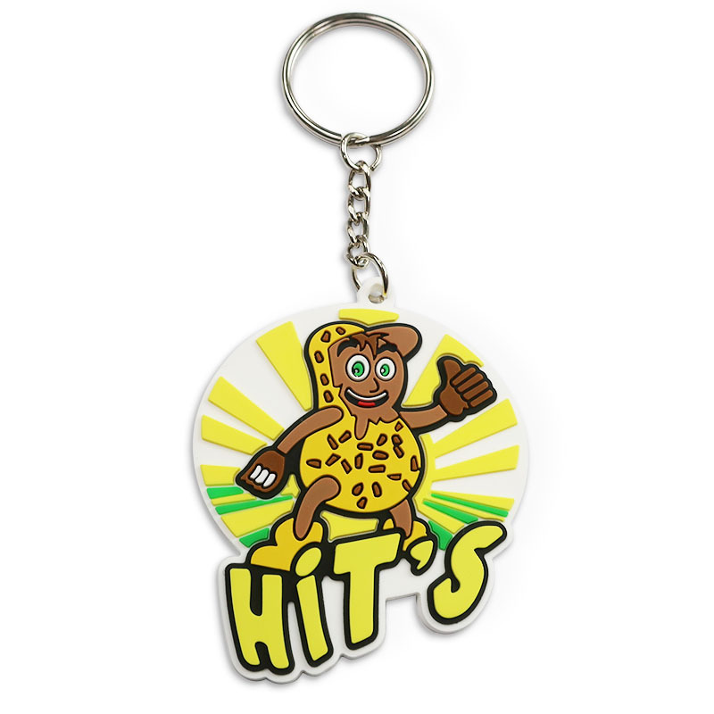 Wholesale Design 2d3d Plastic Silicone Personalized Rubber Pvc Keychain Cheap Colorful Pvc Keychains