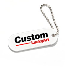 Free Designer Membership Qr Printable Key Chain Rectangle Decorative Rubber Keyring