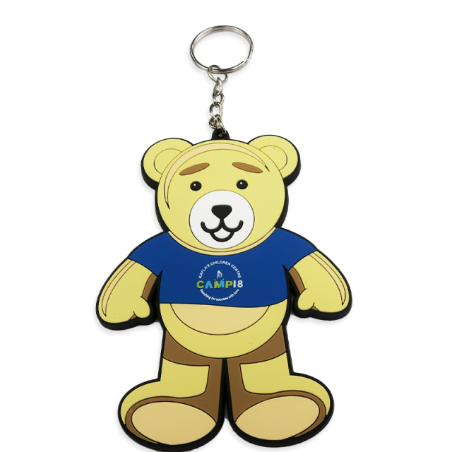 Wholesale Custom Promotional Personalized Design Silicone Pvc Keychain Rubber Key Chains