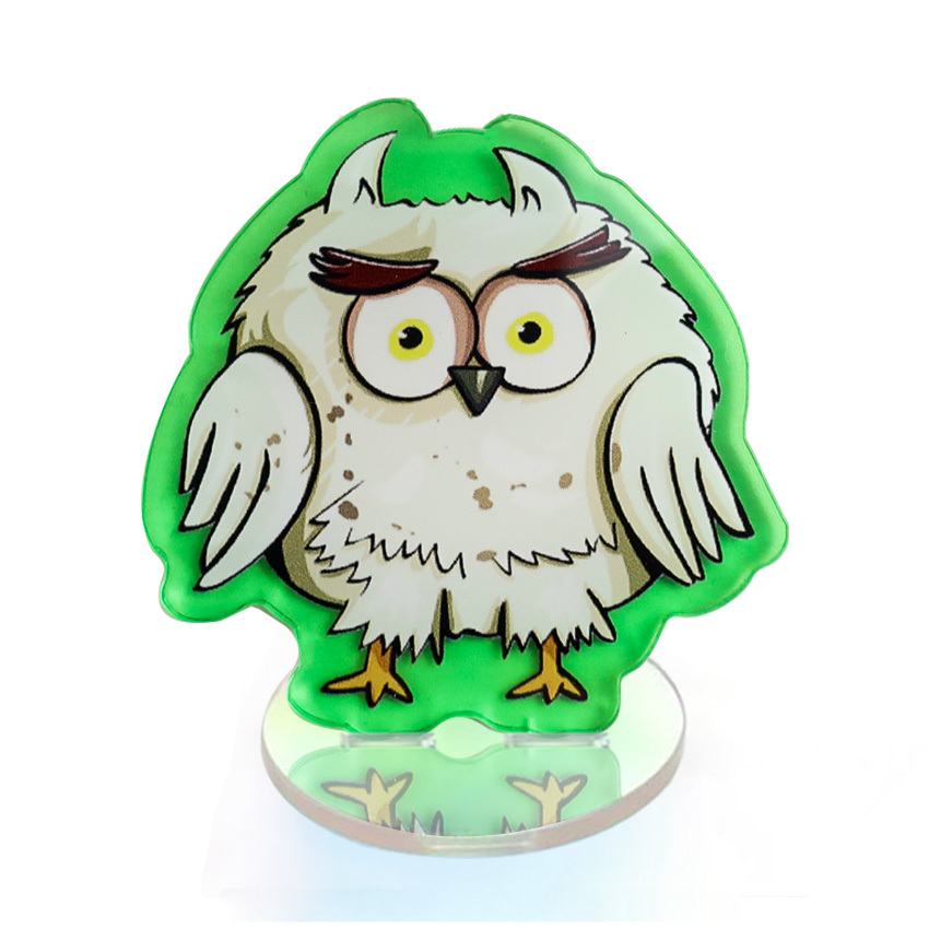 Make Your Own logo Design Customized clear Glitter Acrylic Keychain Charms Holographic Custom Anime Printed Acrylic Charms