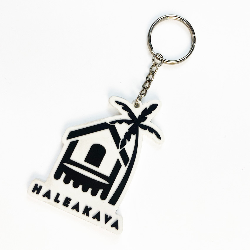 Custom Create Your Own Recycled Plastic Keychain Keyring Nfc Silicone Key Chain Tag