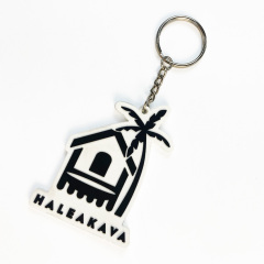 Custom Create Your Own Recycled Plastic Keychain Keyring Nfc Silicone Key Chain Tag