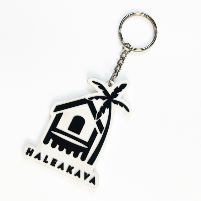 Custom Create Your Own Recycled Plastic Keychain Keyring Nfc Silicone Key Chain Tag