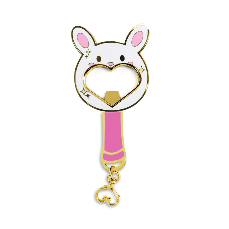 High Quality Custom Painted Plated Color Hardware Laser Engraving logo Bottle Opener Key Ring with logo