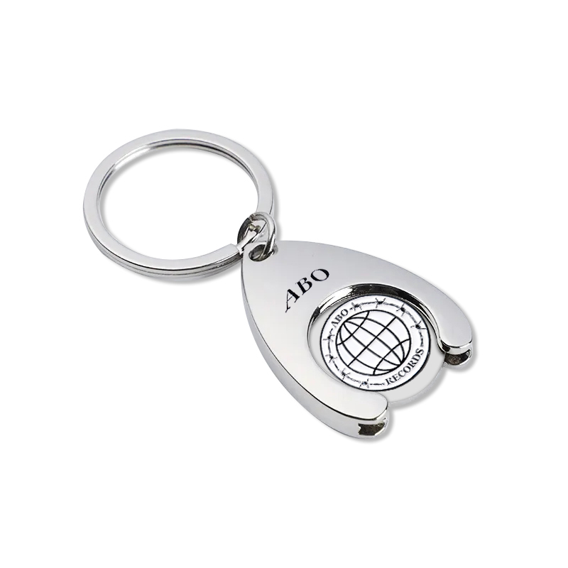High Quality Custom Uk Lock Shopping Trolley Shopping Cart Coin Lock Keyring Holder