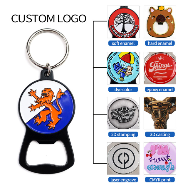 Custom Laser logo Black Silver Blanks Double Size Stainless Steel bar Blade Flat Beer Bottle Opener for Gift