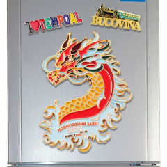 Custom logo Sublimation Fridge Magnet Refrigerator Magnet Tourism Souvenirs