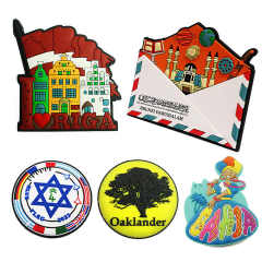 China Custom logo Home Decoration Accessories Gifts Pvc Cartoon Silicone Rubber Fridge Magnets Decorative Souvenir