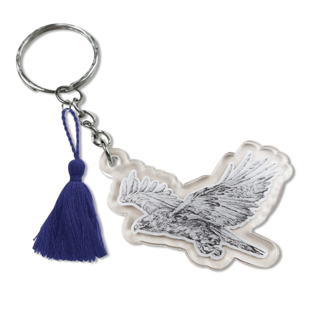 Personalized Custom Keyring Metal Double Sided Plastic Key Chain Rectangle Photo Keychain