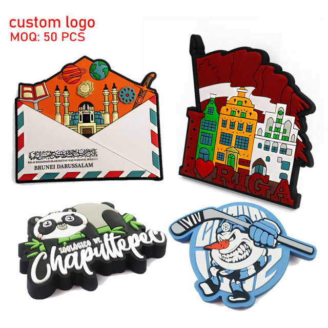 Custom Promotional Soft Pvc Rubber Magnetic Sheet Fridge Refrigerator Silicone Magnet