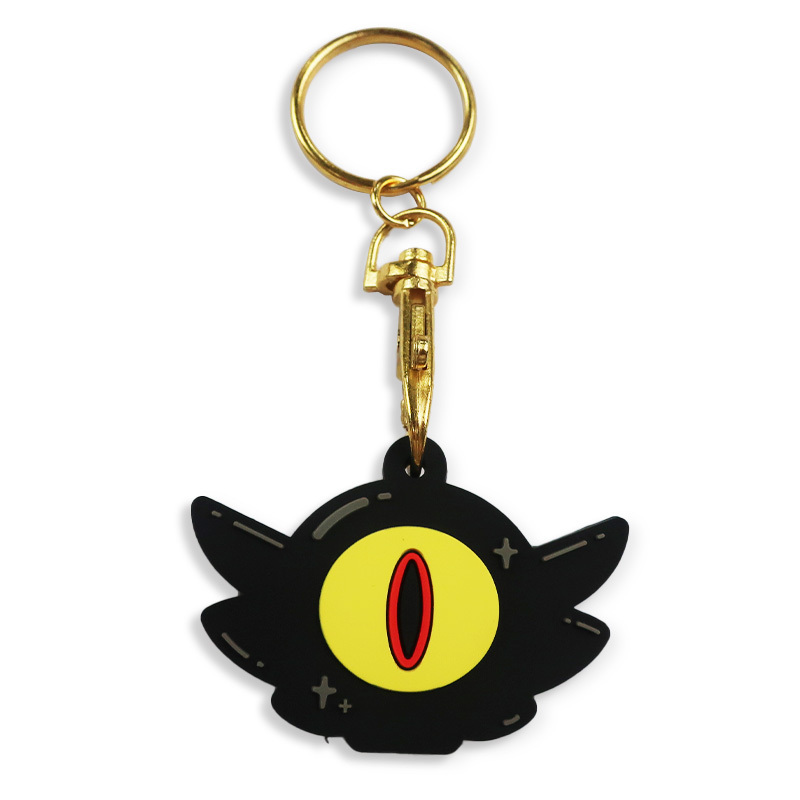 Promotional Rubber Key Chains Accessories Luxury Custom logo Pvc Silicone Keychain Charms