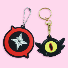 Promotional Rubber Key Chains Accessories Luxury Custom logo Pvc Silicone Keychain Charms