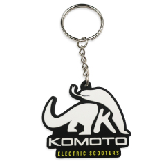 Wholesale Personalized Designer Silicone Plastic Rubber Key Chains Custom logo Keychain Fun