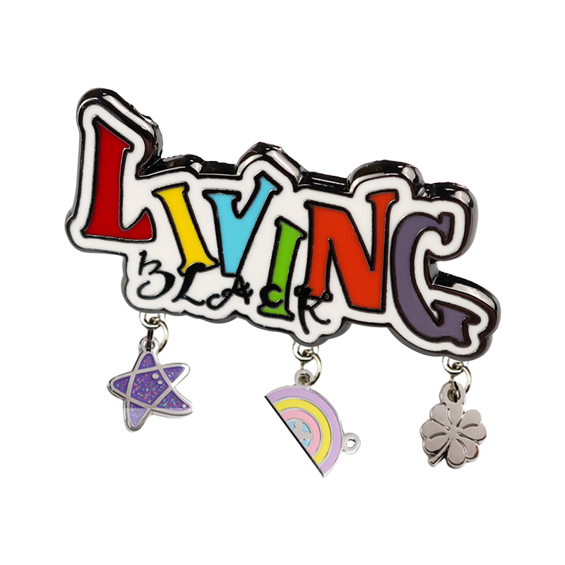 Wholesale Souvenir Alloy Diy Personalised Enamel Fridge Magnets Custom logo Design Refrigerator Magnet Pendant