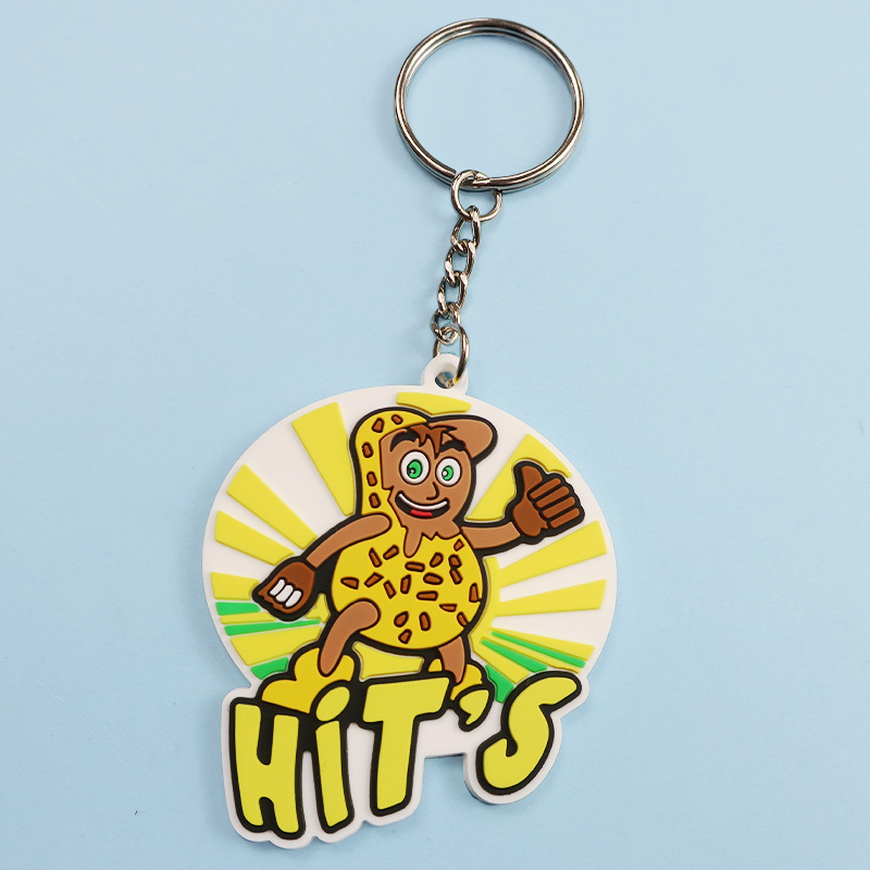 Custom Cartoon Key Cover Caps Rubber Key Chains Anime Keychain Silicone Car Keychain Pvc Key Ring Holder