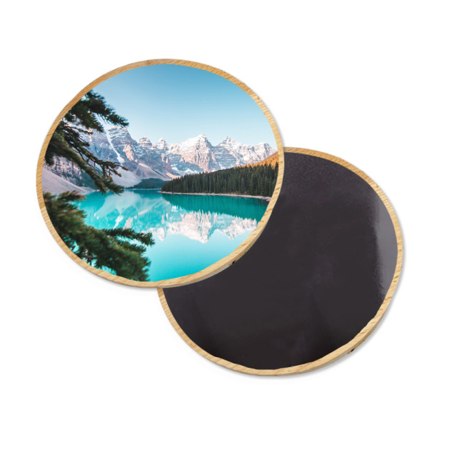 Manufacturer Wholesale Price Strong Custom Wood Crafts Wooden Fridge Magnets